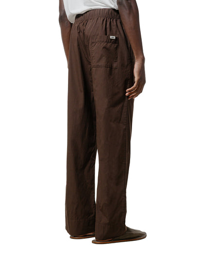 Tekla Poplin Pyjama Pants Coffee