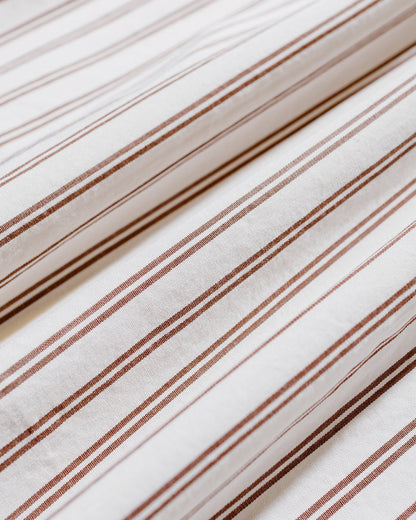 Tekla Poplin Pyjama Shirt Hopper Stripes