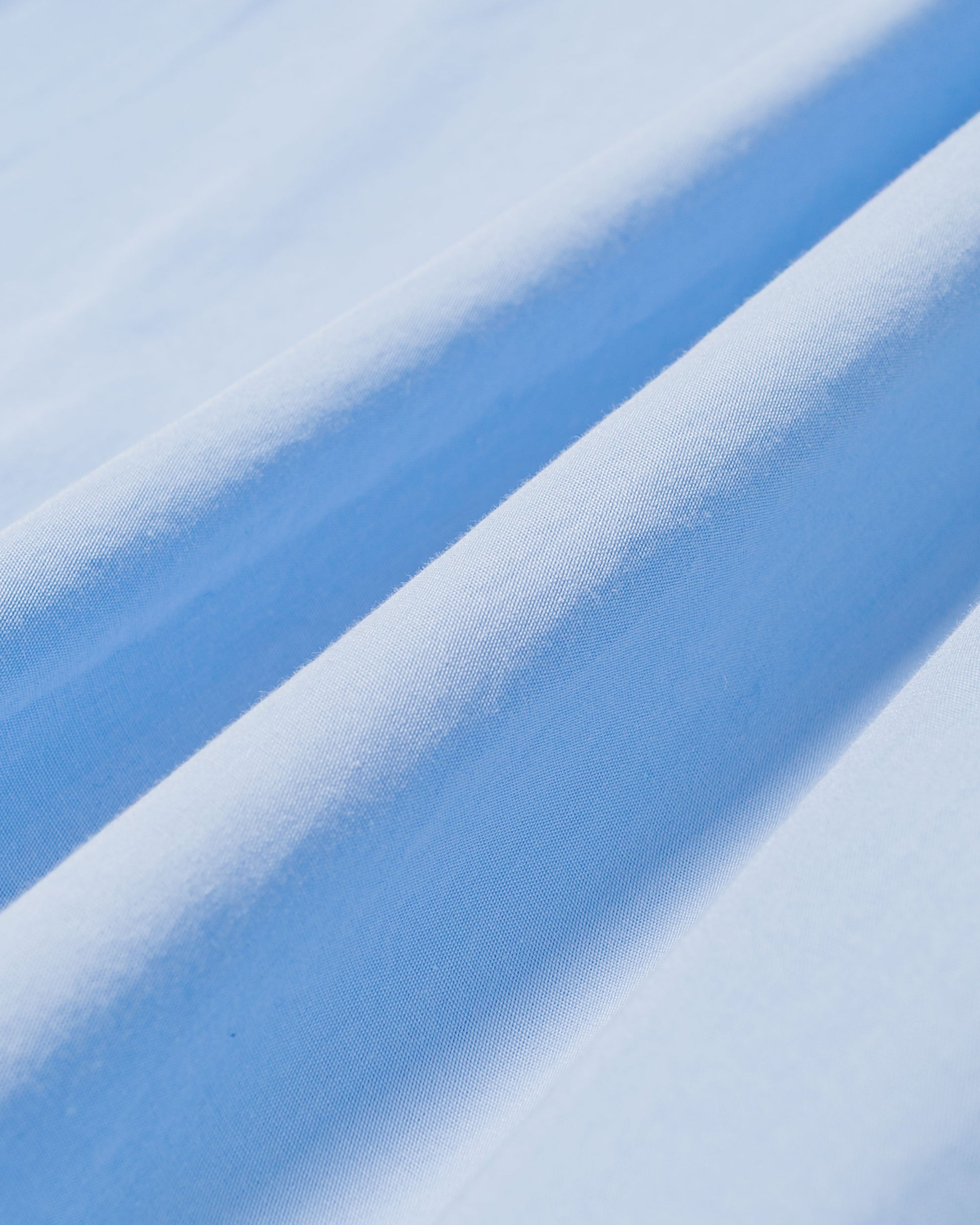 Tekla Poplin Pyjama Shirt Shirt Blue