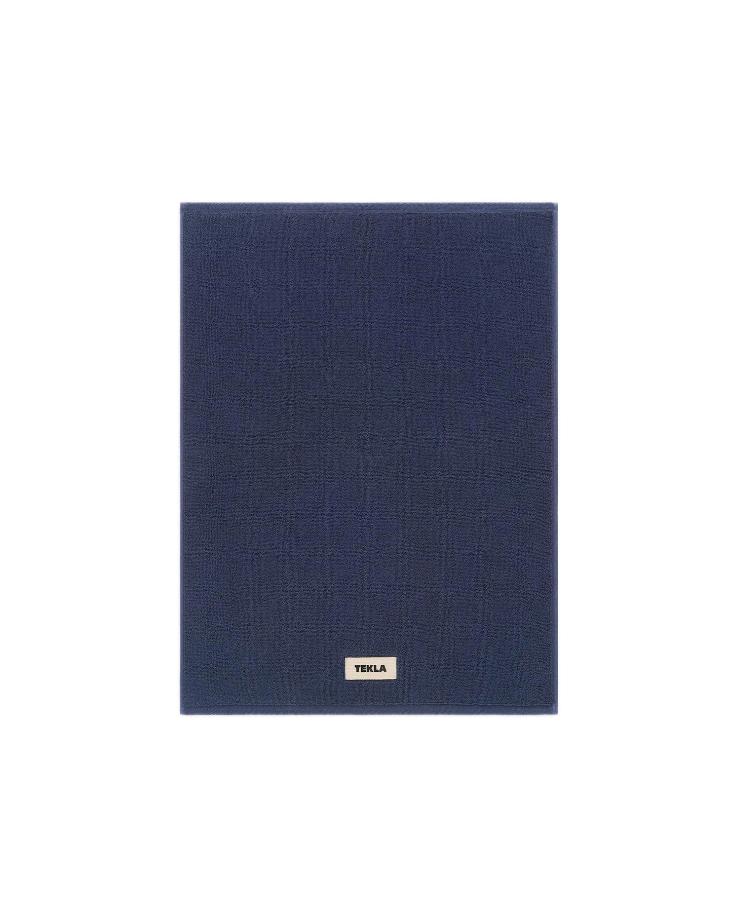 Tekla Terry Bath Mat Navy