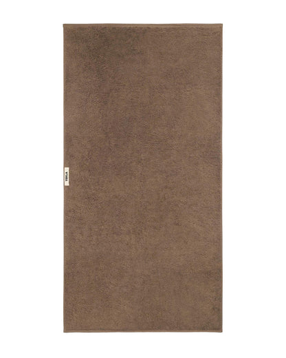 Tekla Terry Bath Towel Kodiak Brown