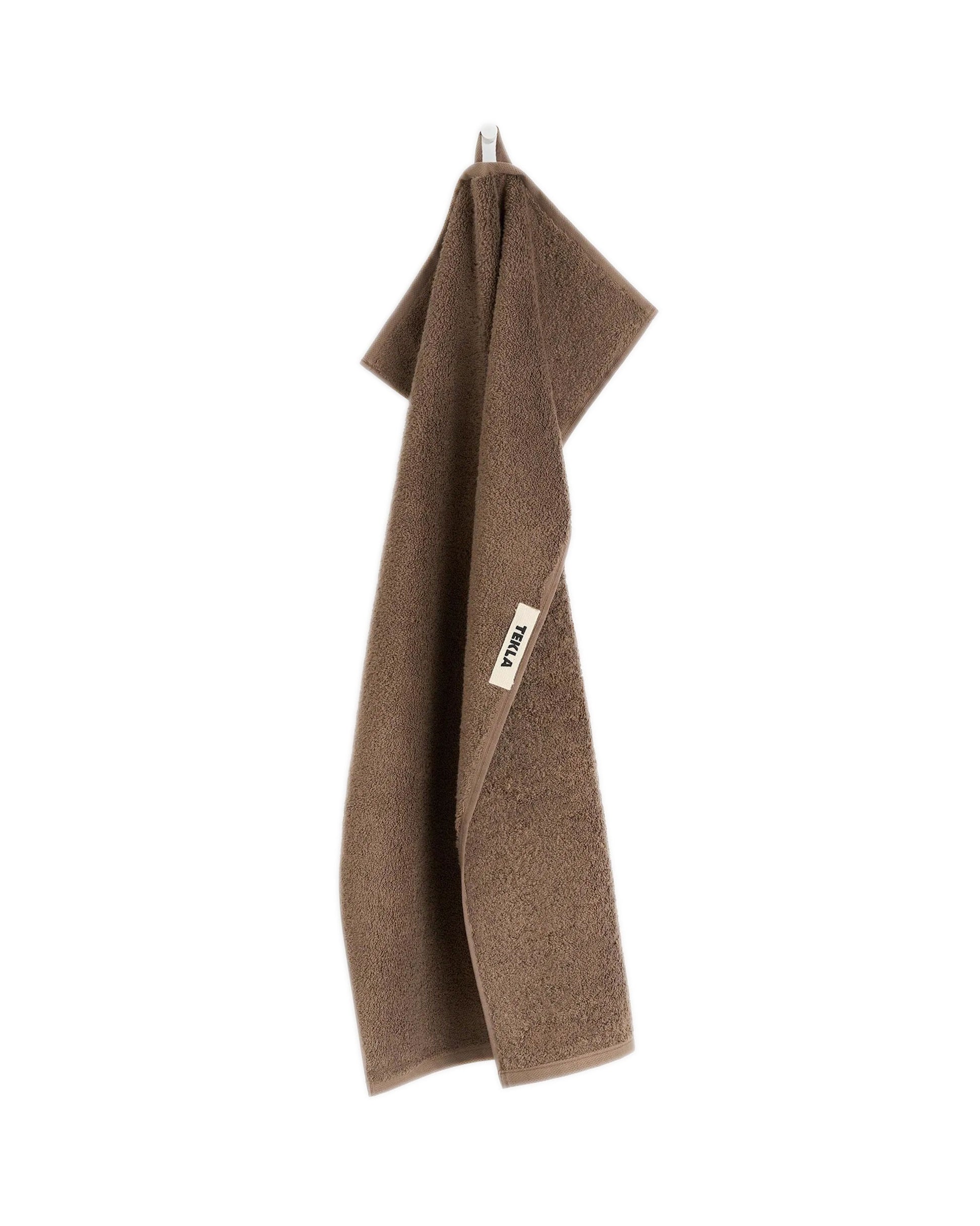 Tekla Terry Bath Towel Kodiak Brown
