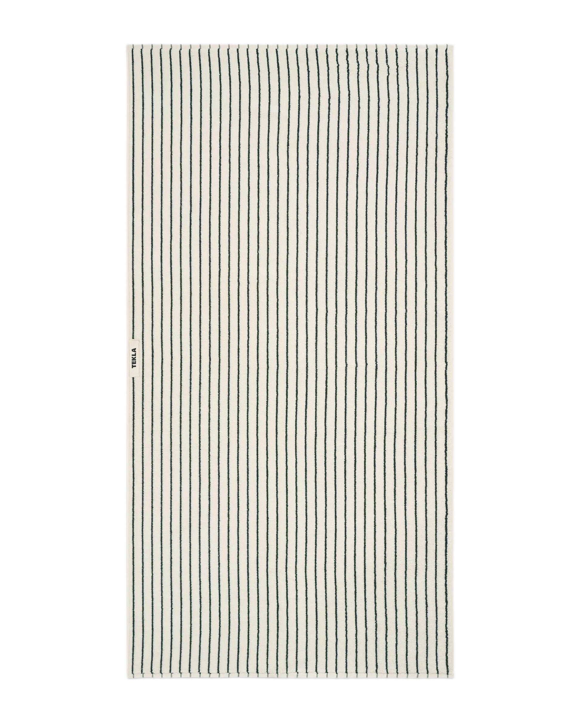 Tekla Terry Bath Towel Racing Green