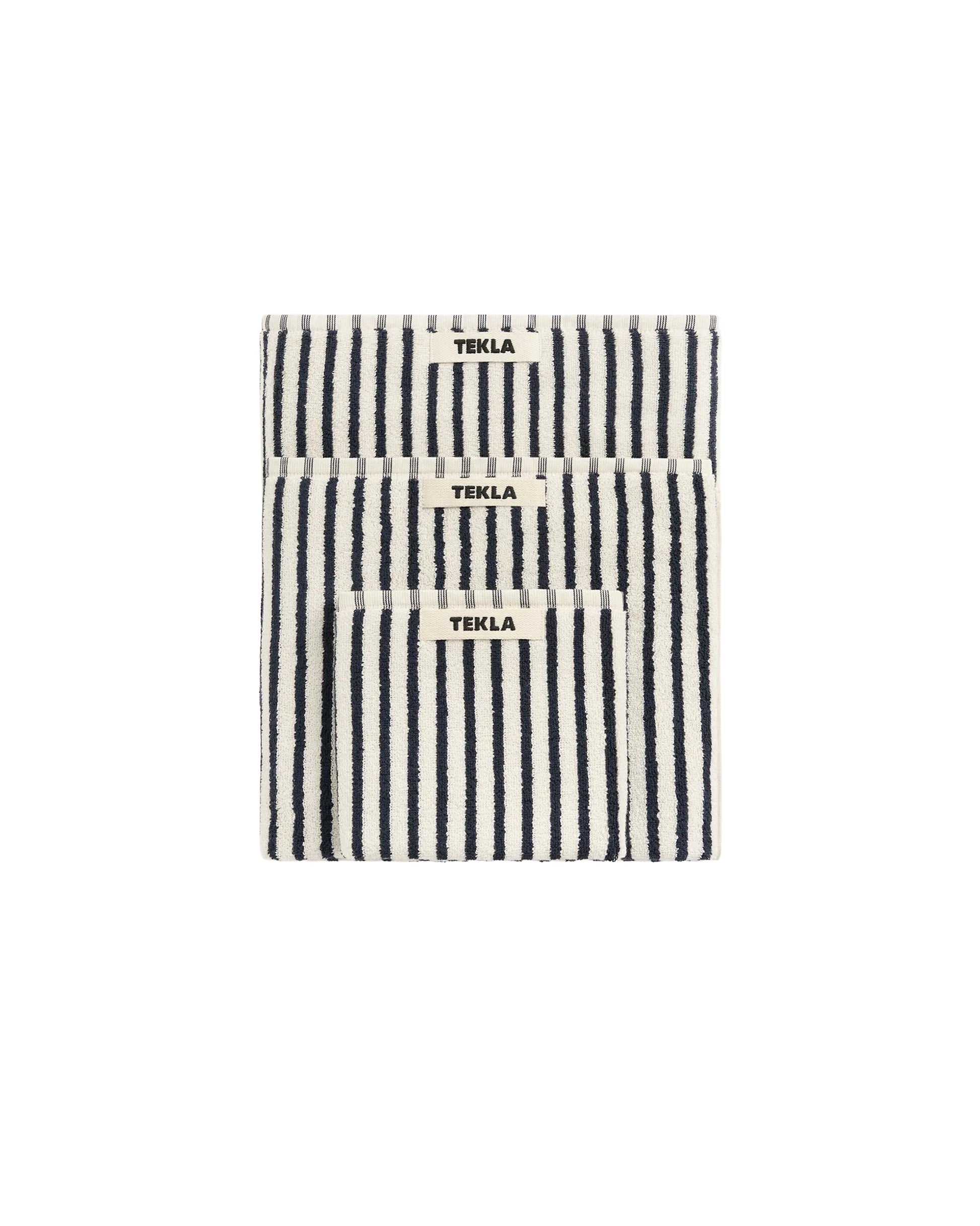 lost & found TEKLA Tekla Terry Bath Towel Sailor Stripes