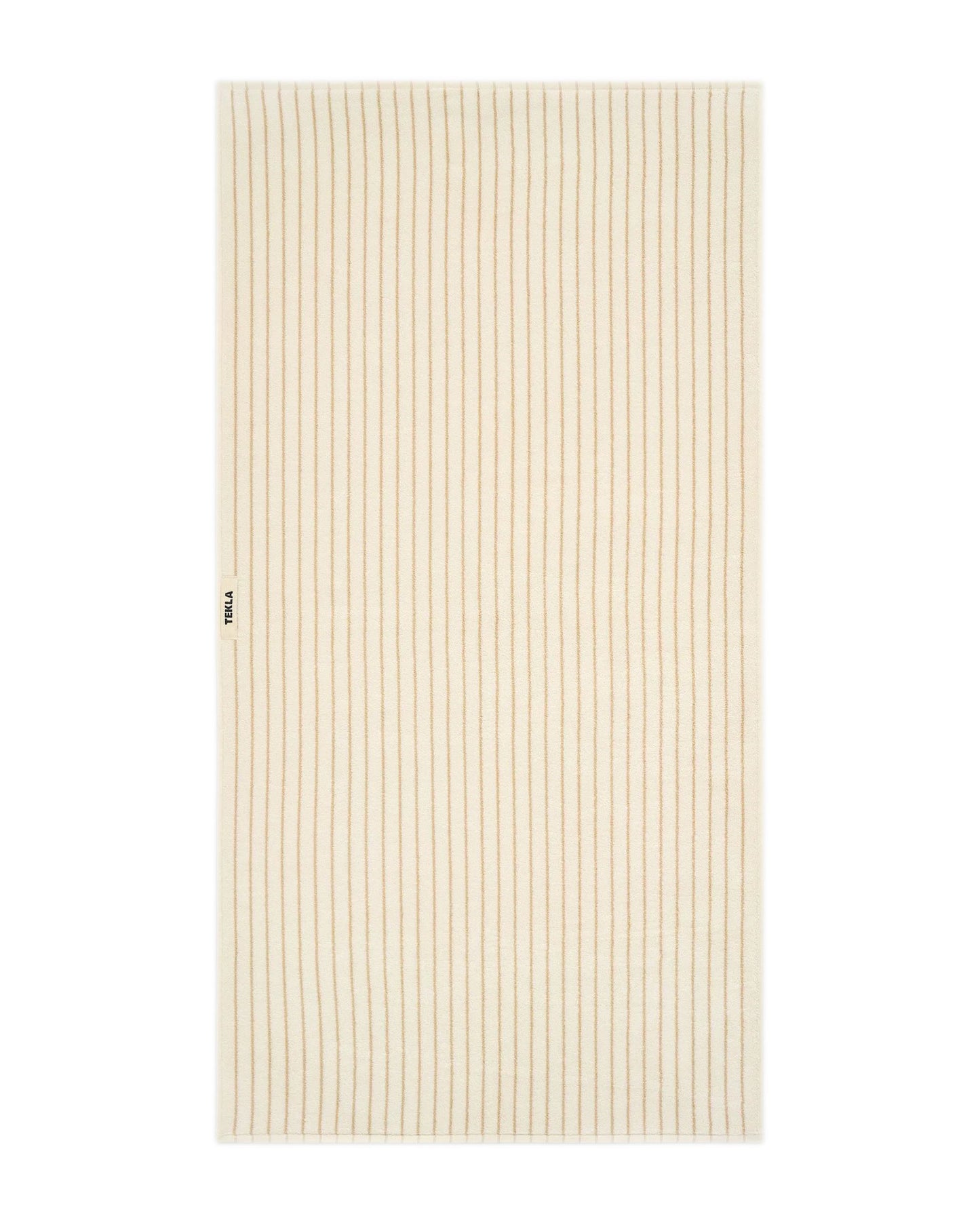 Tekla Terry Bath Towel Sienna Stripes