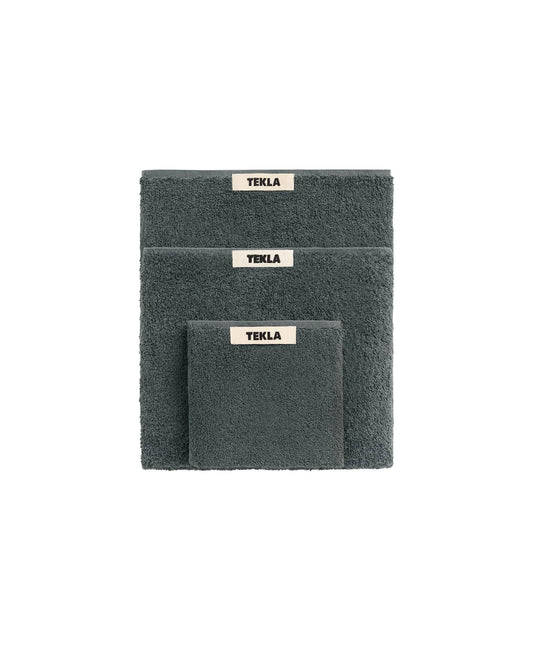 Tekla Terry Hand Towel Charcoal Grey