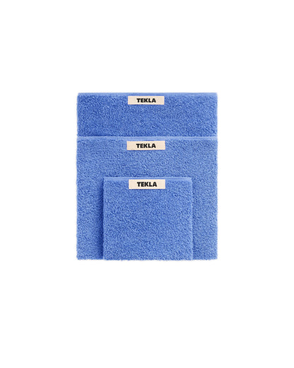 Tekla Terry Hand Towel Clear Blue