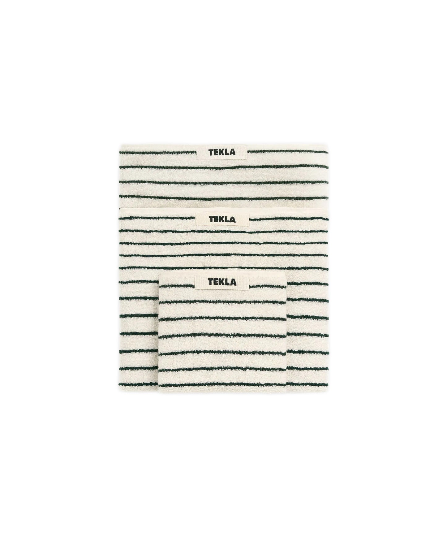 Tekla Terry Hand Towel Racing Green