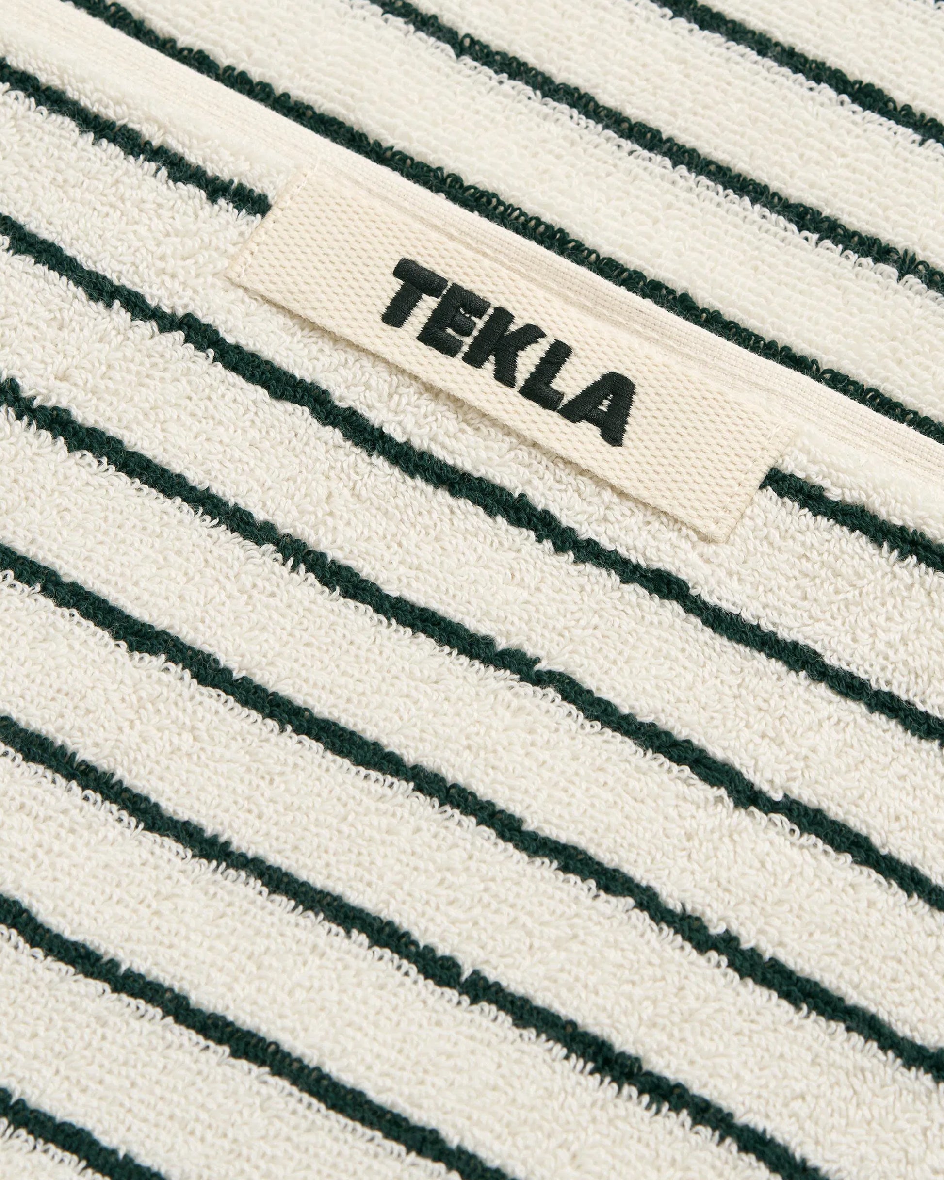 Tekla Terry Hand Towel Racing Green