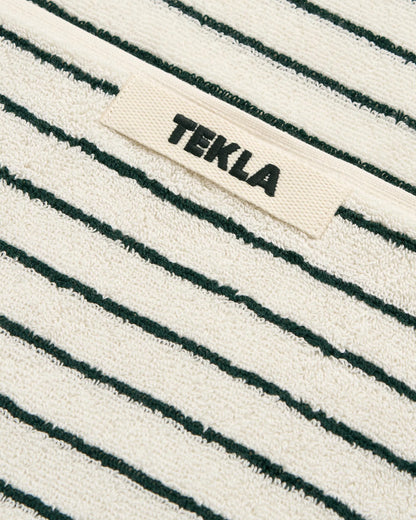 Tekla Terry Hand Towel Racing Green