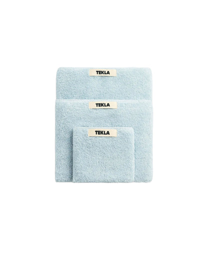 lost & found TEKLA Tekla Terry Hand Towel Sky Blue