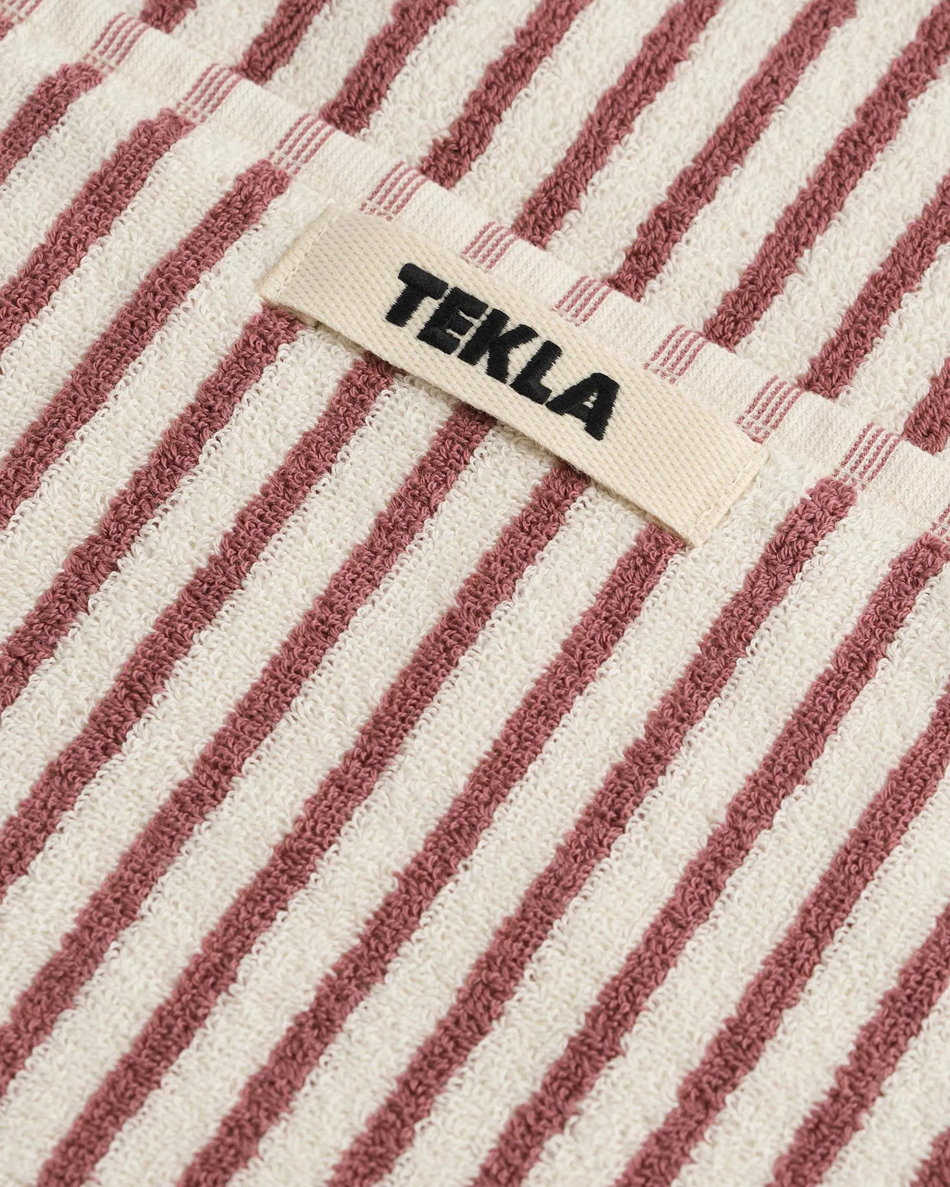 lost & found TEKLA Tekla Terry Washcloth Ripple Stripes