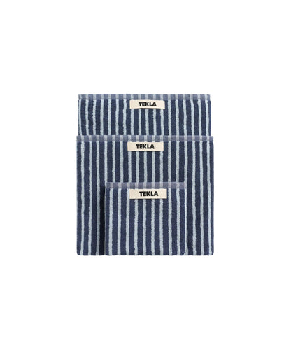lost & found TEKLA Tekla Terry Washcloth River Stripes