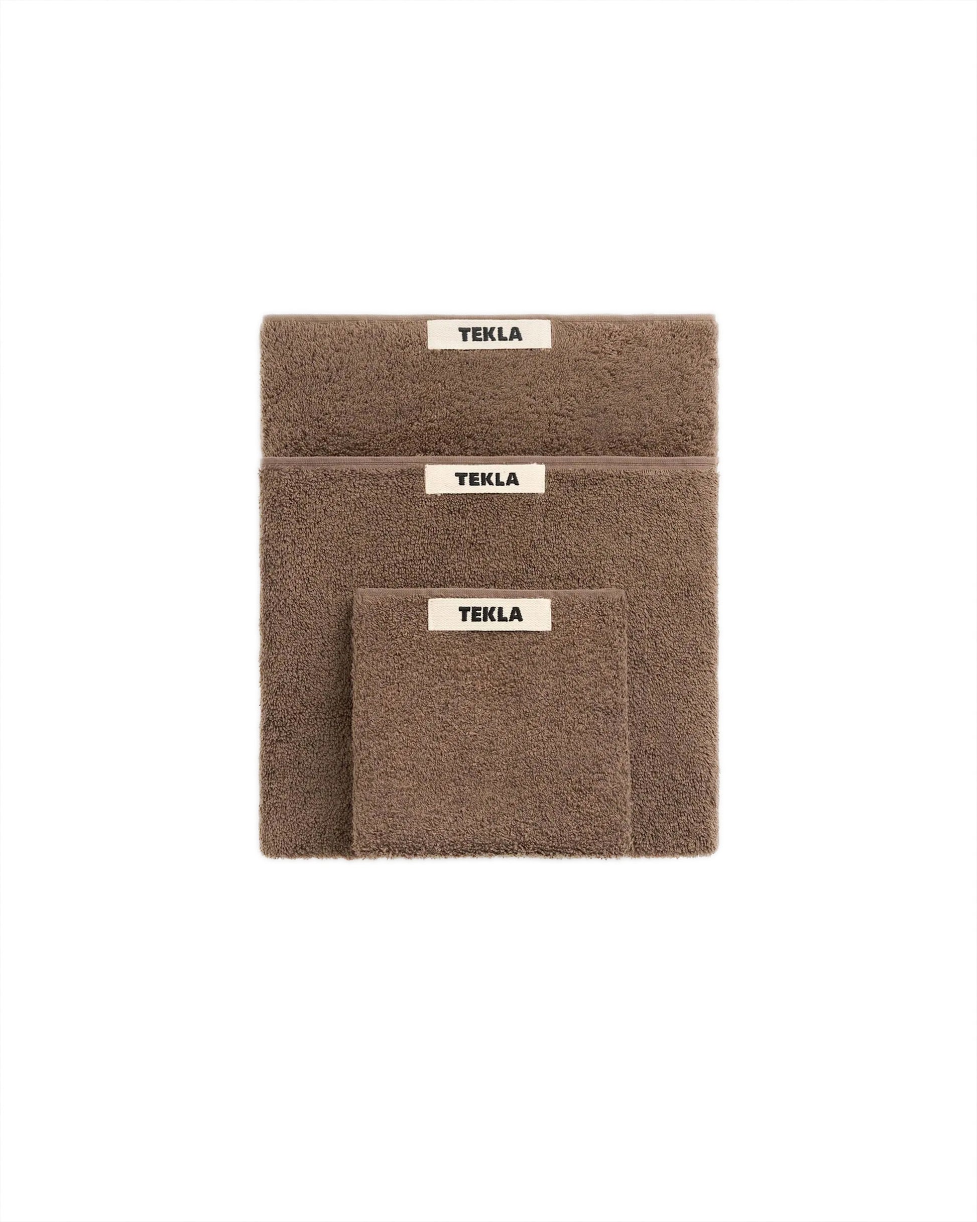 Tekla Terry Bath Towel Kodiak Brown