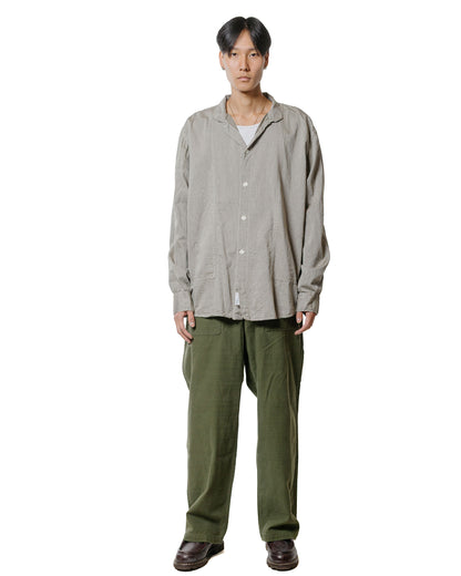 Tender Type 439 Stole Pocket Butterfly Shirt Thunderbolt Cotton Cambric Rinsed