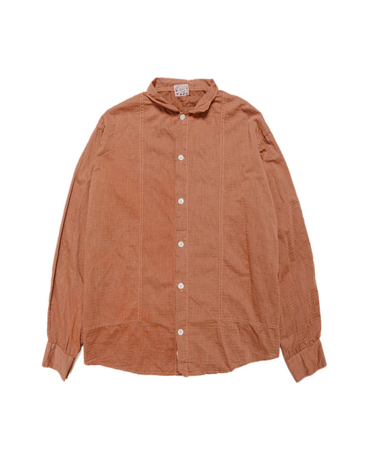 Tender Type 439 Stole Pocket Butterfly Shirt Thunderbolt Cotton Cambric Turkey Red Dyed