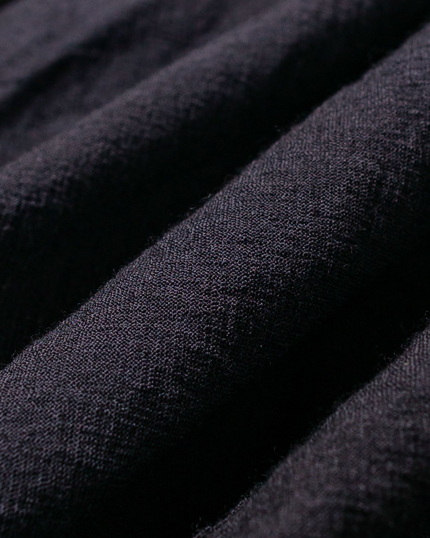 Tender Type 439 Stole Pocket Butterfly Shirt Wool Calico Black Hole