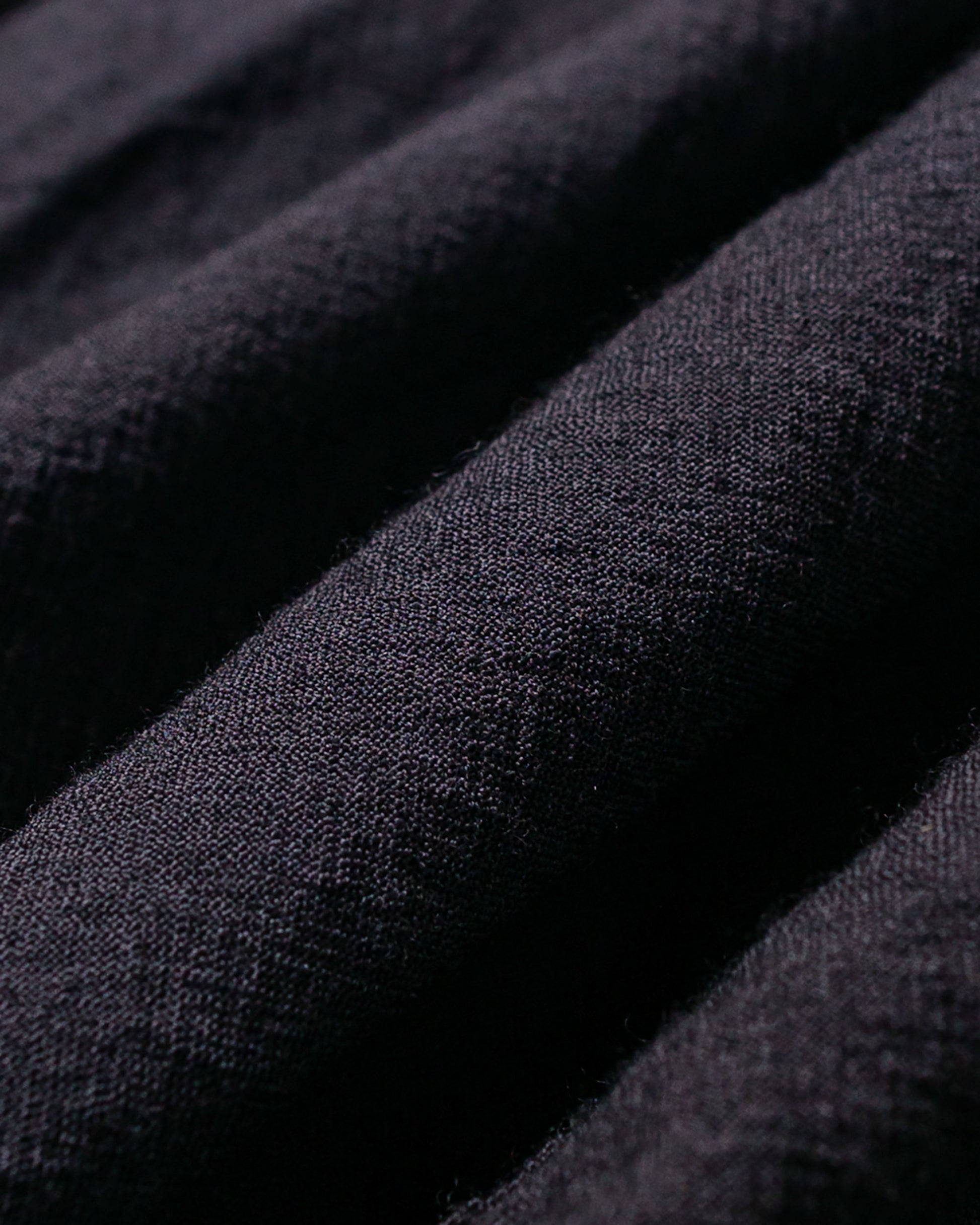 Tender Type 439 Stole Pocket Butterfly Shirt Wool Calico Black Hole