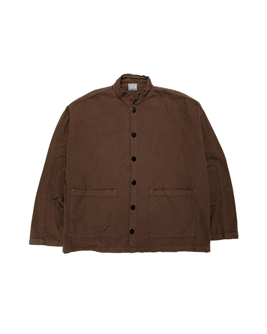 Tender Type 485 Isosceles Shirt Cotton Sheeting Brown Hat