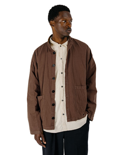 Tender Type 485 Isosceles Shirt Cotton Sheeting Brown Hat