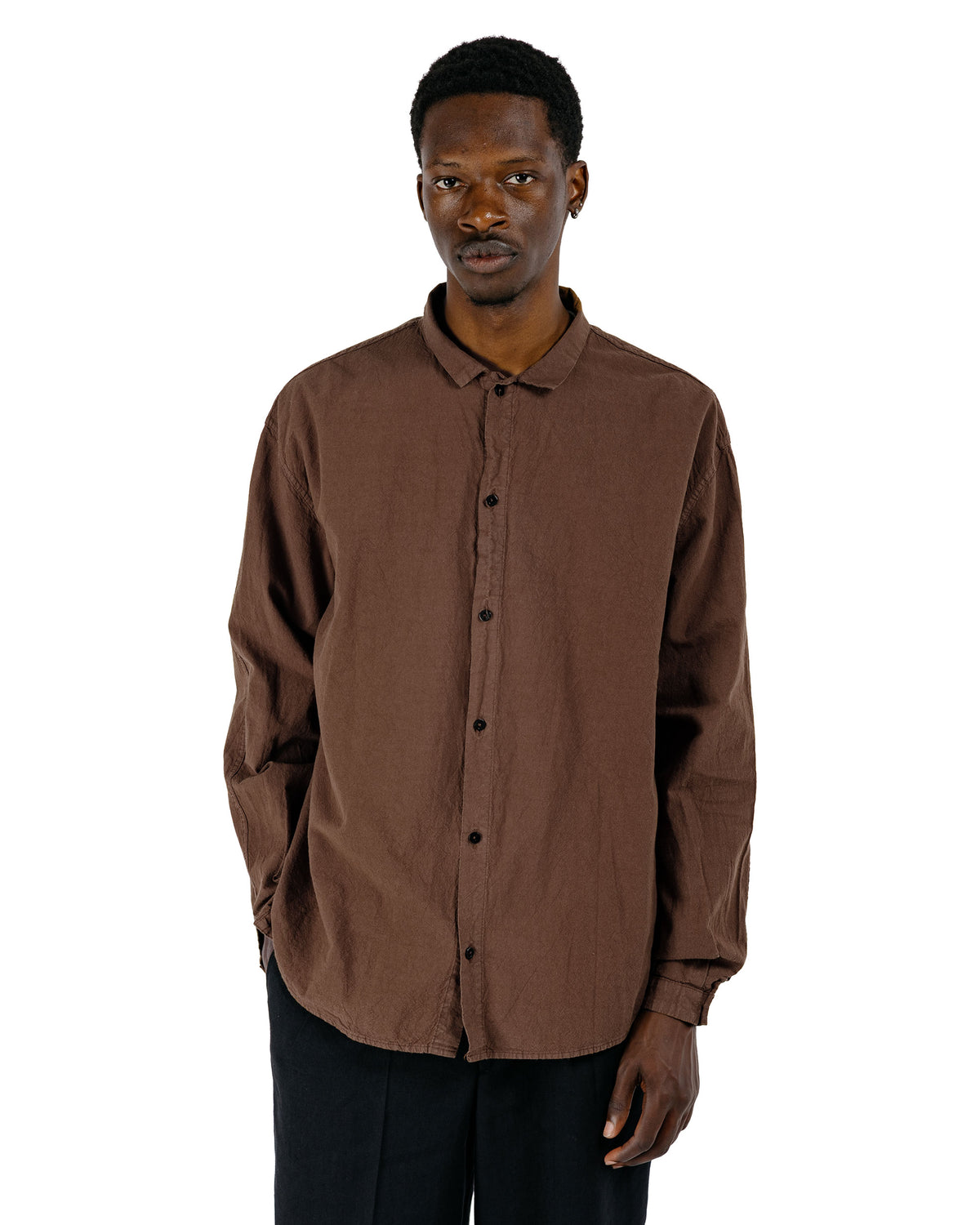 Tender Type 486 Burro Shirt Cotton Sheeting Brown Hat
