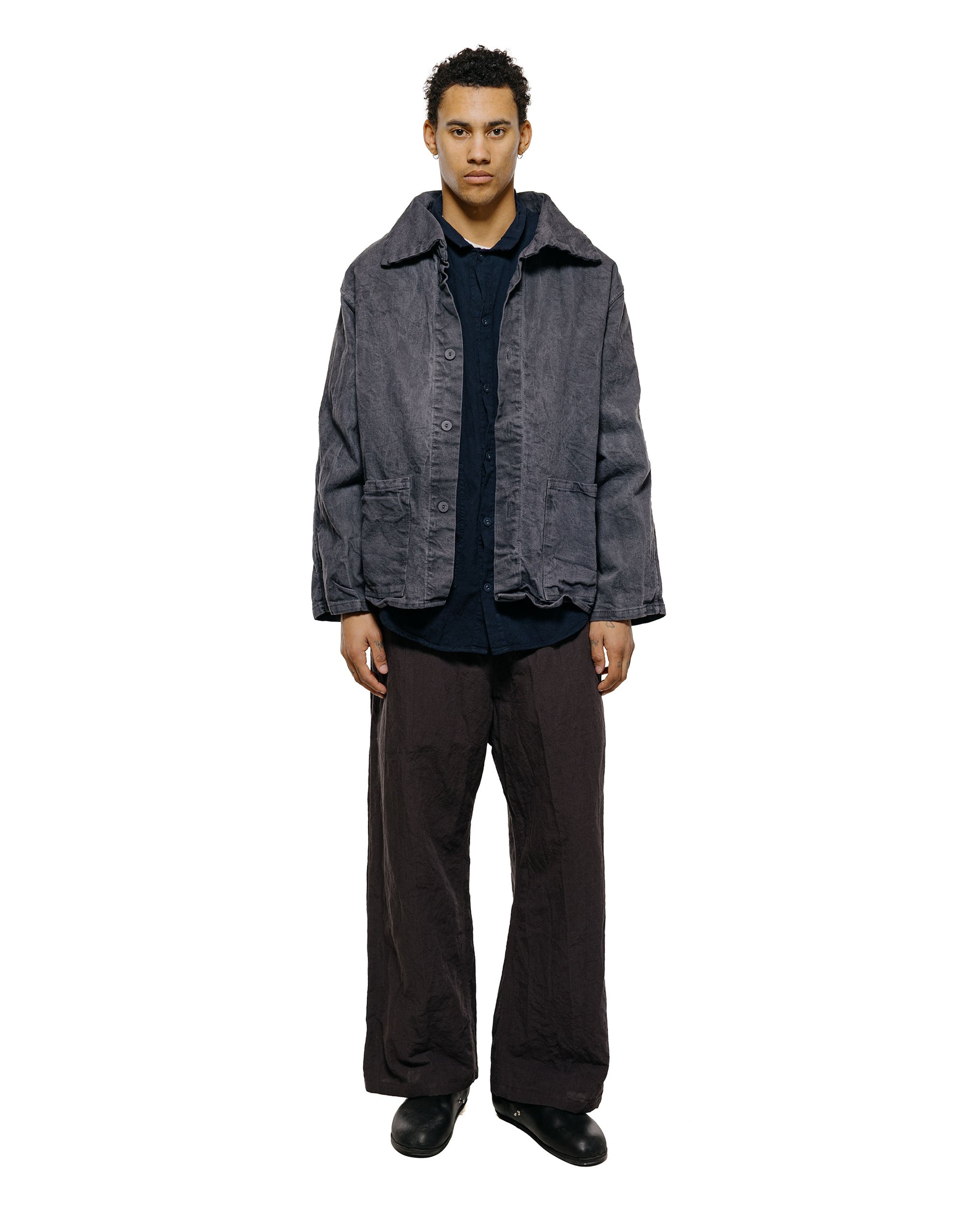 Tender Type 931 Scout Jacket Cotton Blackout Grey Logwood