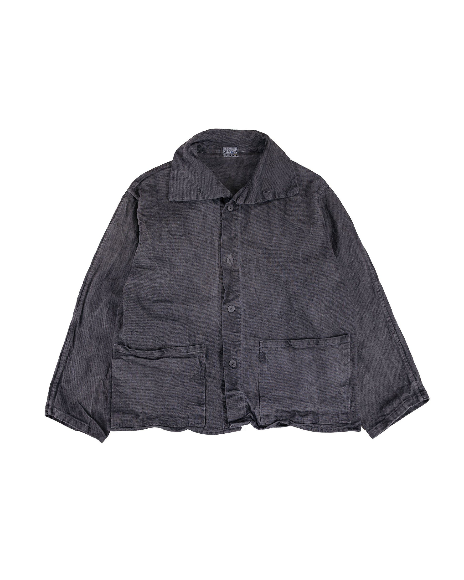 Tender Type 931 Scout Jacket Cotton Blackout Grey Logwood