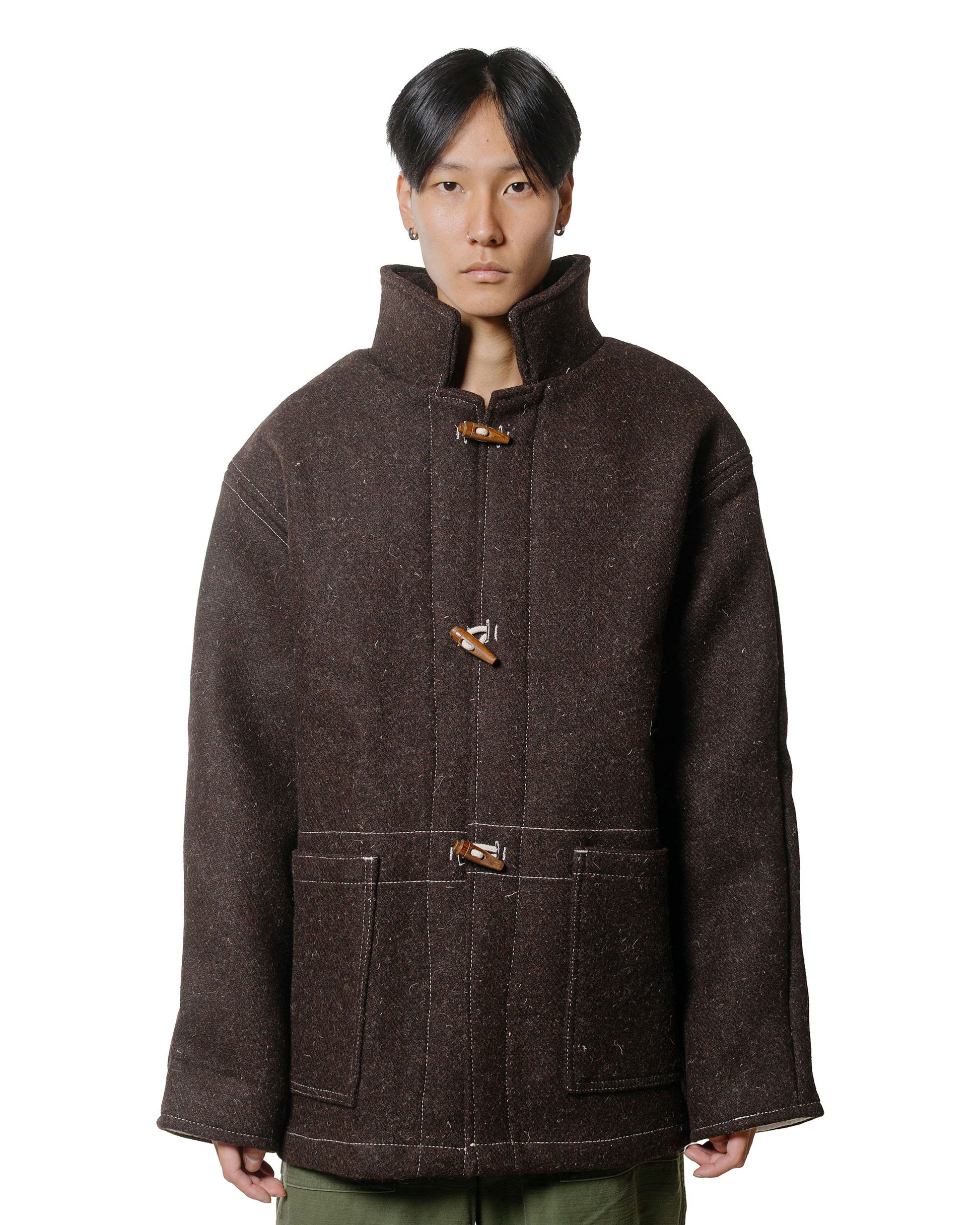 Tender Type 948 Ambler Coat Double Face Jacob Melton Natural Brown