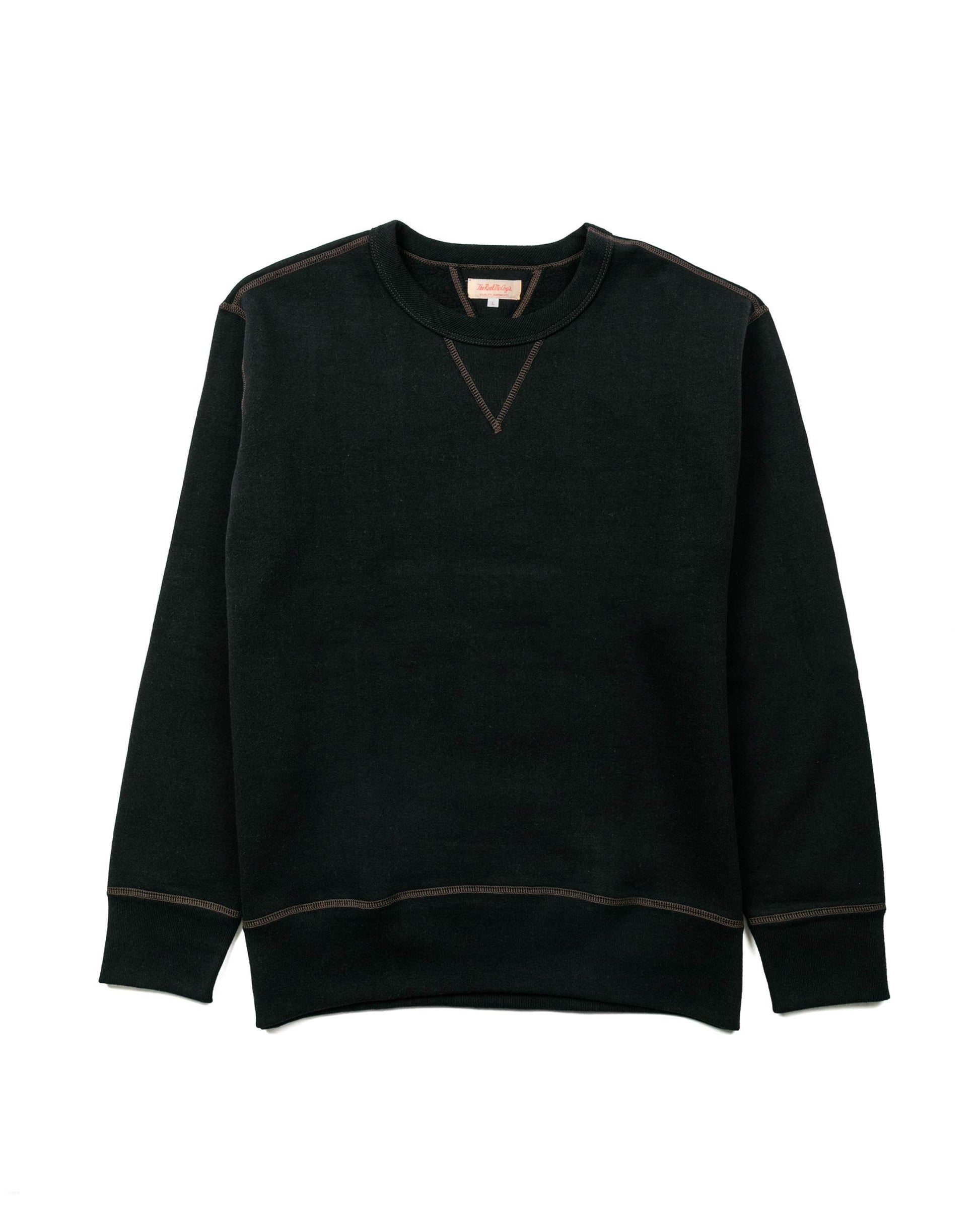 The Real McCoy’s MC13111 Sweatshirt / Loop Wheel Black