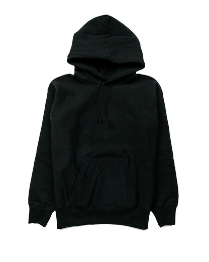 The Real McCoy's MC20113 Heavyweight Hooded Sweatshirt Black