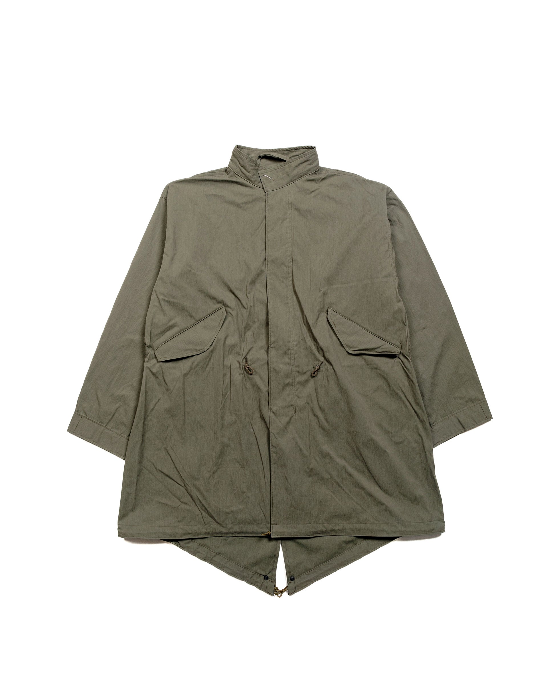 The Real McCoy's MJ21111 Parka, Man's M-65 Olive