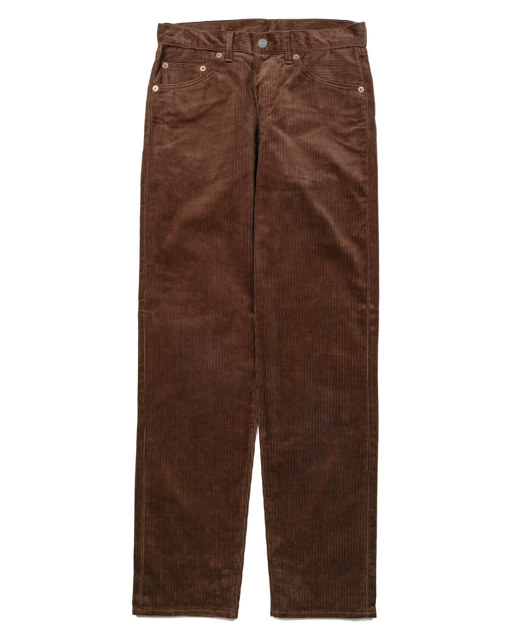 The Real McCoy's MP22107 Corduroy Trousers Lot.906 Brown