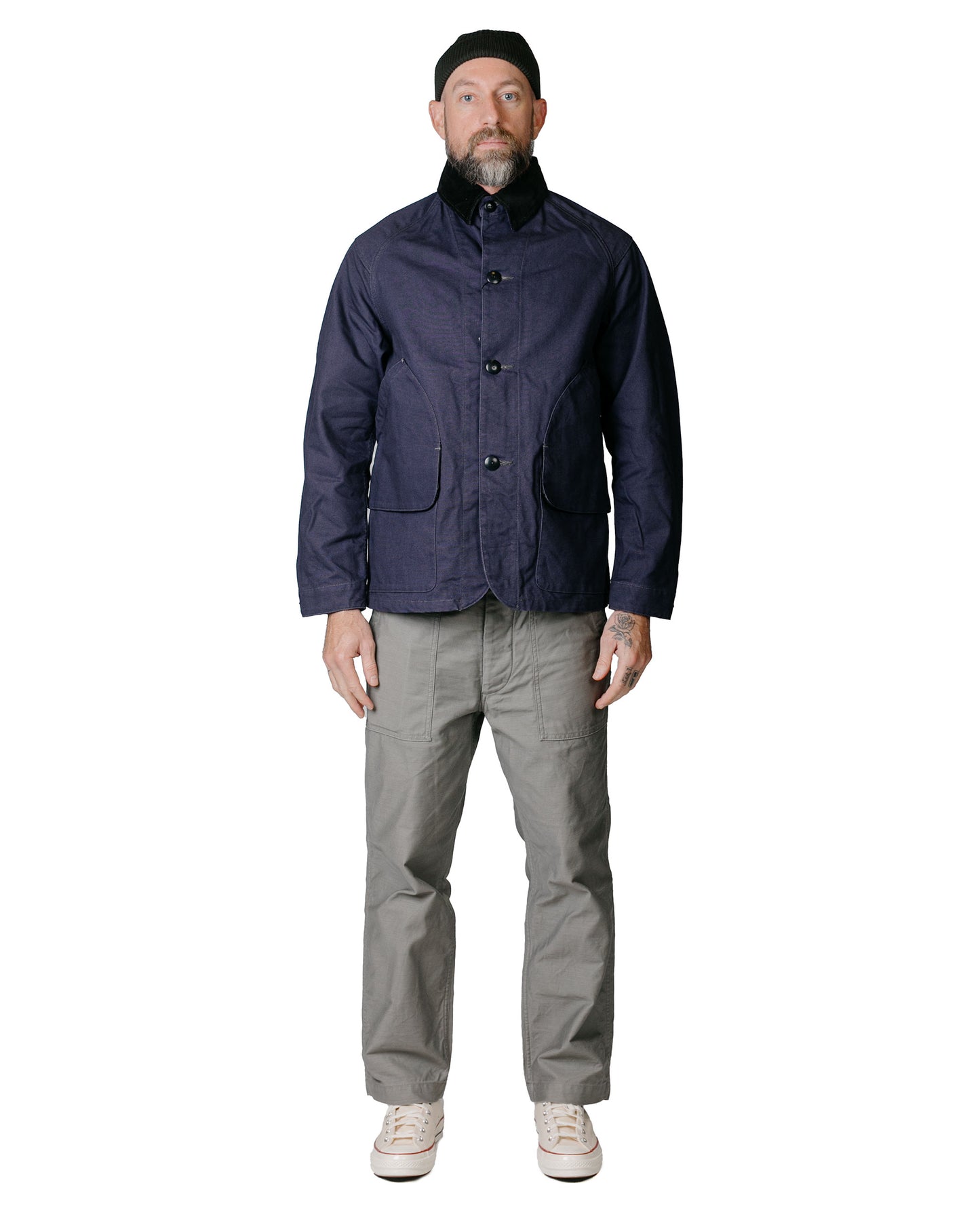 The Corona Utility CJ001L Game Jacket Light High Density Cotton Duck Navy