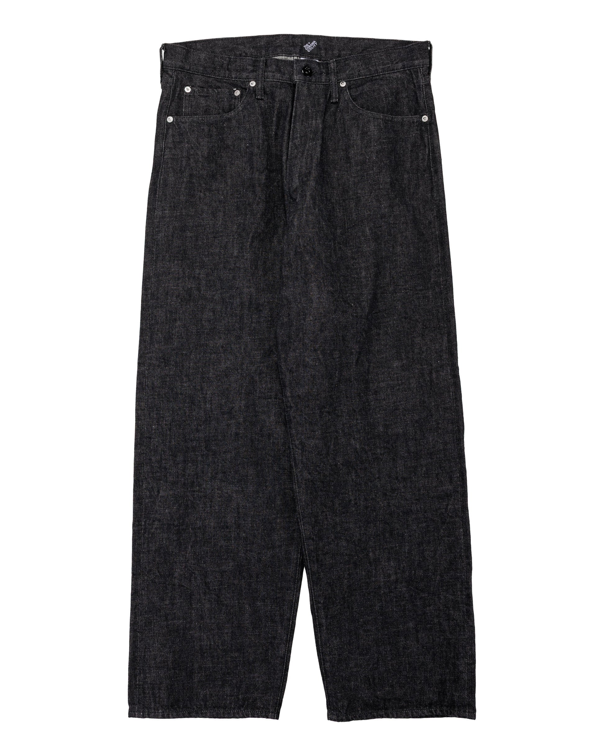 The Corona Utility CP005 W05 Five Pocket 13.5oz Selvedge Denim Black