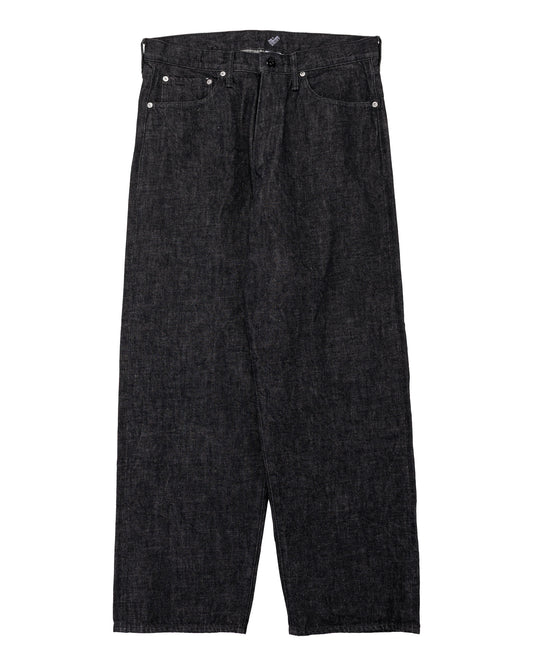 The Corona Utility CP005 W05 Five Pocket 13.5oz Selvedge Denim Black