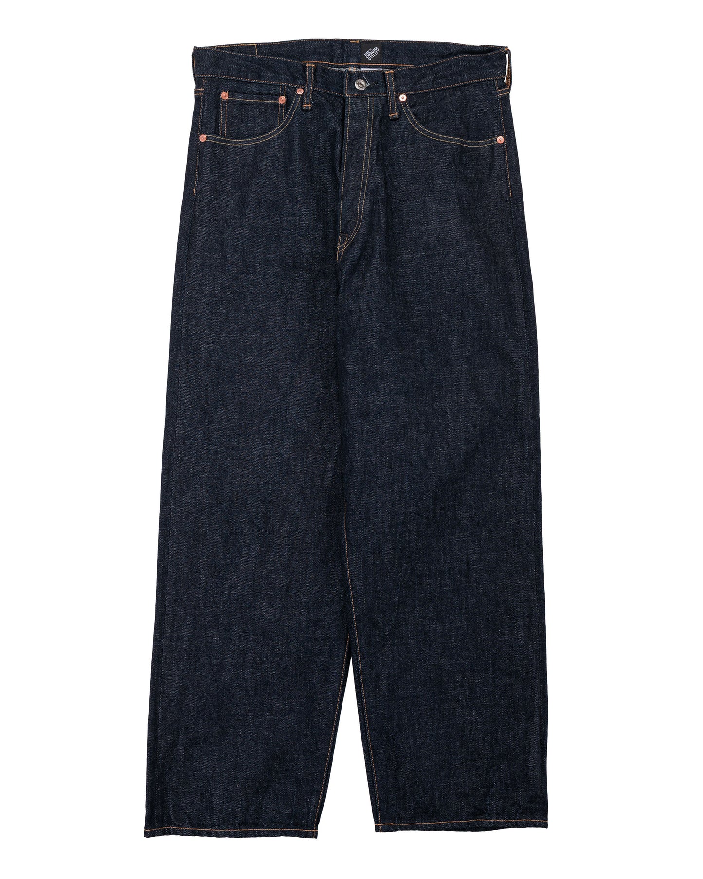 The Corona Utility CP005 W05 Five Pocket 14oz Selvedge Denim Indigo Blue