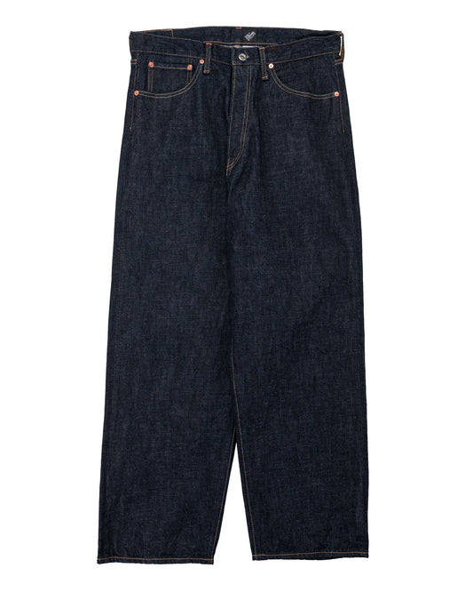The Corona Utility CP005 W05 Five Pocket 14oz Selvedge Denim Indigo Blue