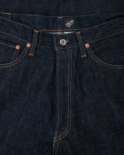 The Corona Utility CP005 W05 Five Pocket 14oz Selvedge Denim Indigo Blue