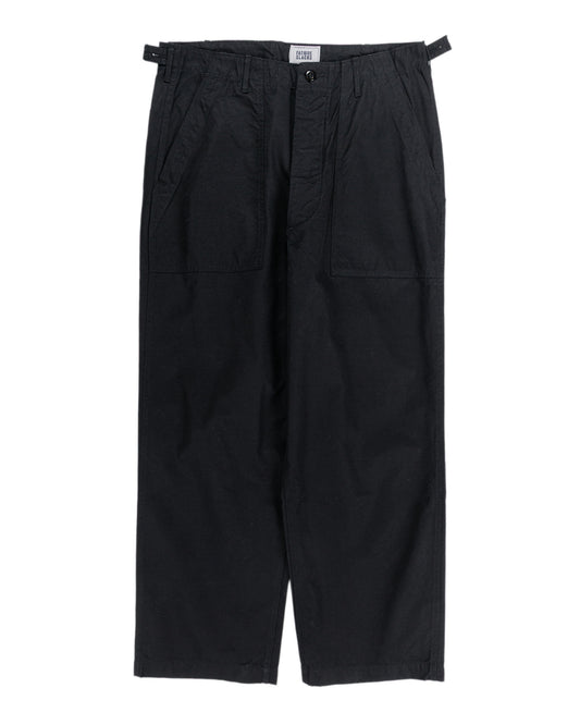 The Corona Utility FP001 Fatigue Slacks 'Utility Slacks' High Density Chambray Gabardine Black