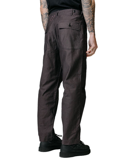 The Corona Utility FP001 Fatigue Slacks 'Utility Slacks' NX H.B.T Black model back