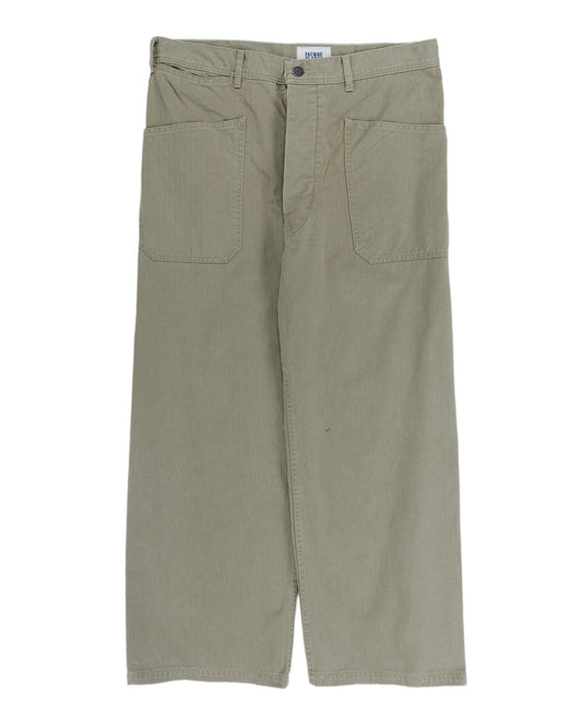 The Corona Utility FP015 Utility Navy Slacks Military SZ H.B.T Light OG w/ Bio Wash