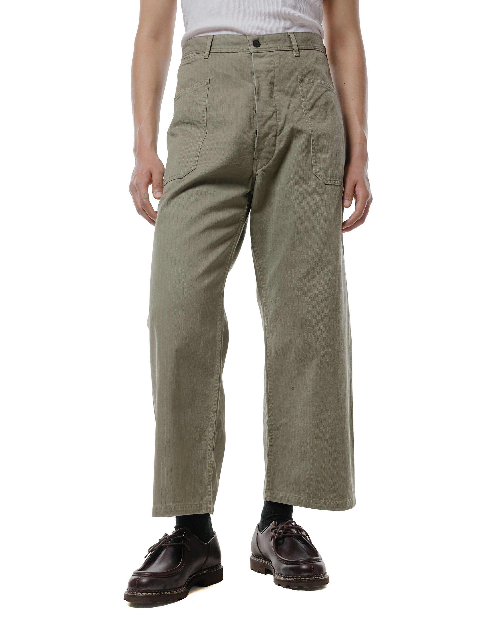 The Corona Utility FP006 Fatigue Slacks 'Jungle Slacks' Army Nylon/Cot