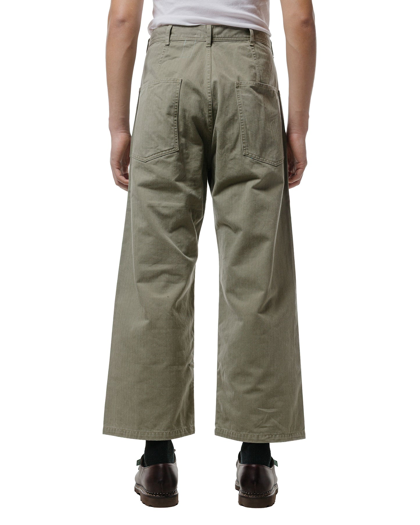 The Corona Utility FP015 Utility Navy Slacks Military SZ H.B.T Light OG w Bio Wash