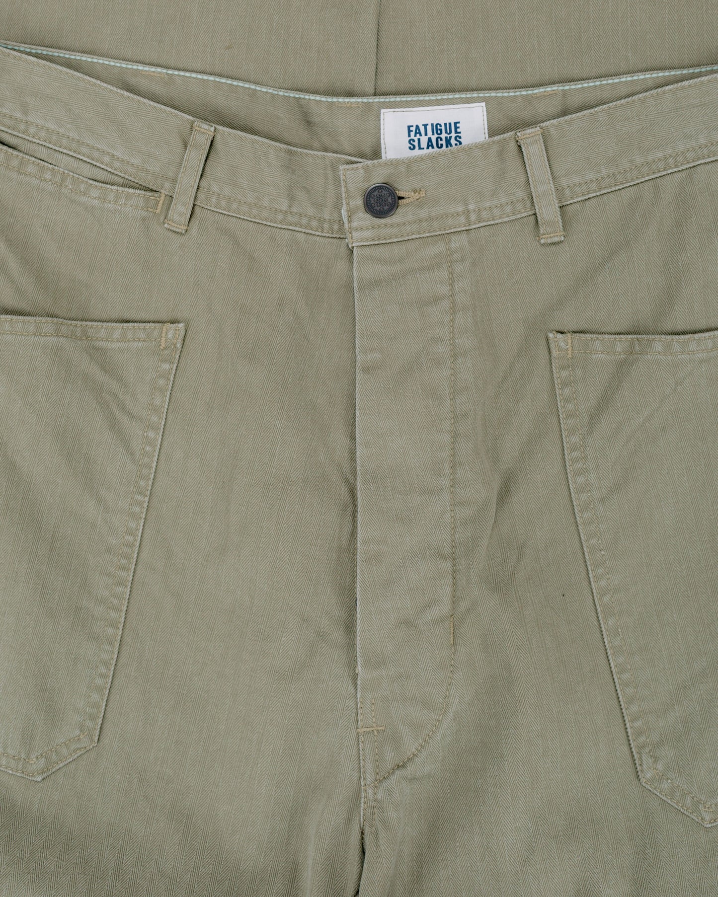 The Corona Utility FP015 Utility Navy Slacks Military SZ H.B.T Light OG w/ Bio Wash