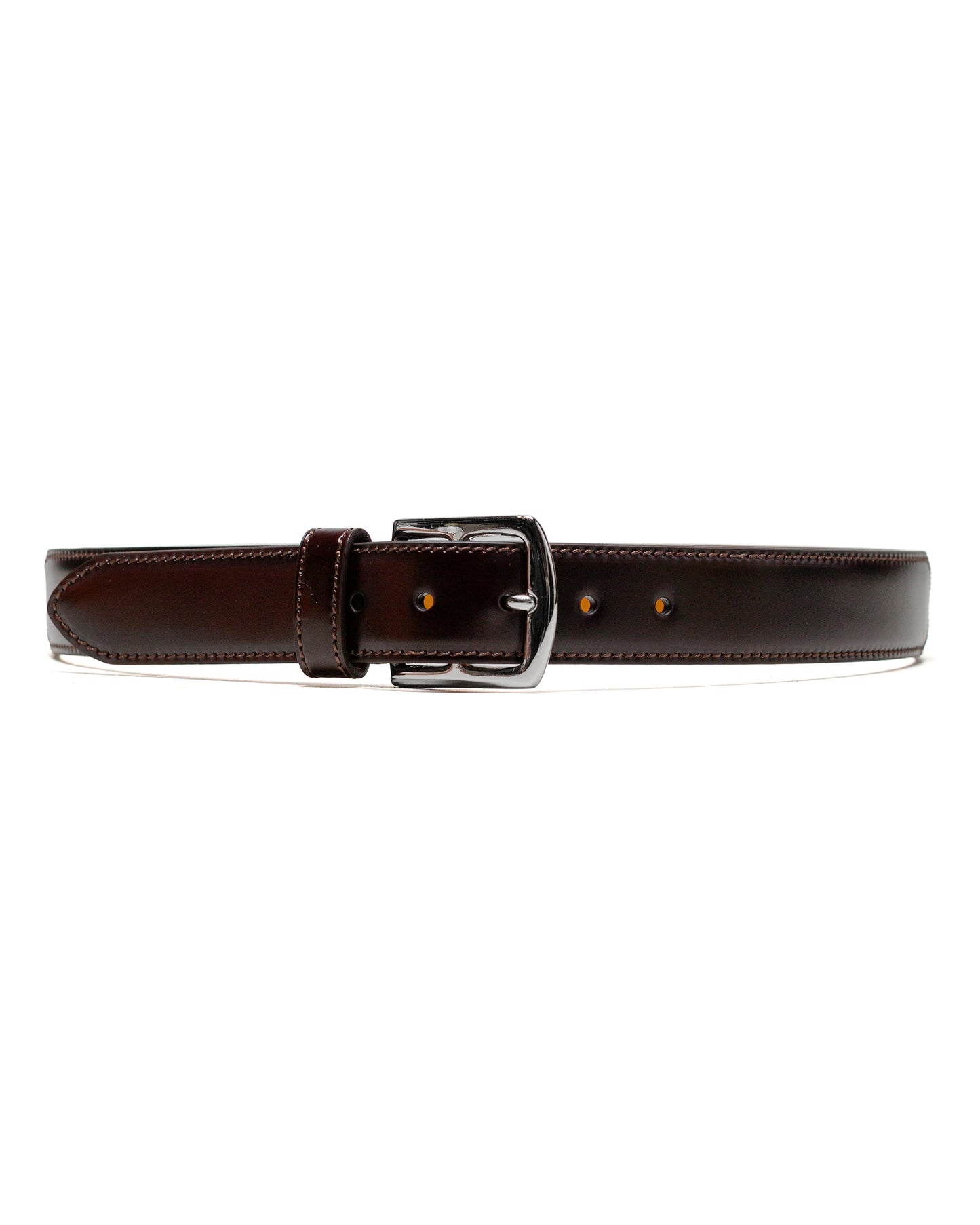 The Lakota House Harness Buckle Belt Burgundy