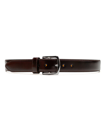 The Lakota House Harness Buckle Belt Burgundy