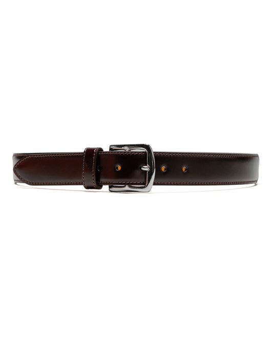 The Lakota House Harness Buckle Belt Burgundy