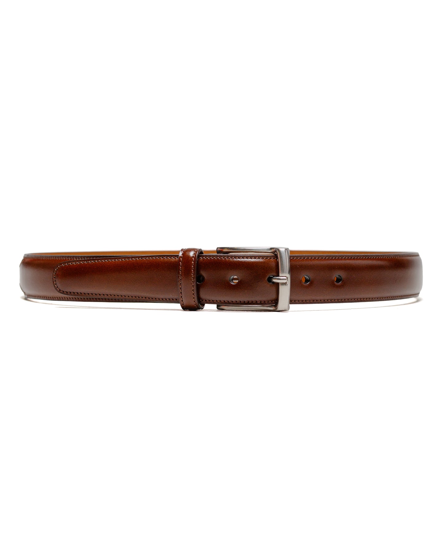 The Lakota House Layered Belt Mahogany