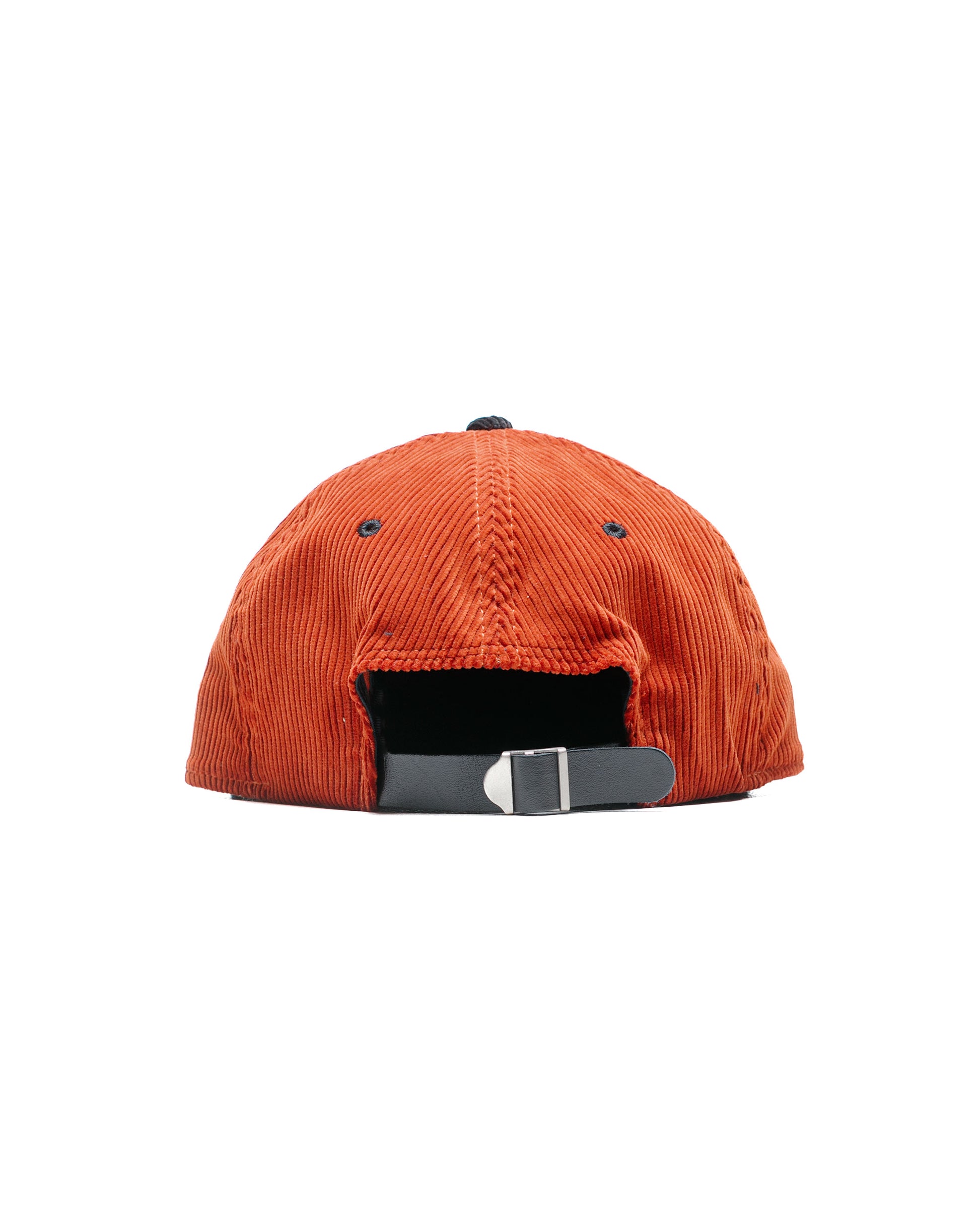 The Real McCoy's BA23102 Buco Strap-Back Cap  Corduroy Orange back