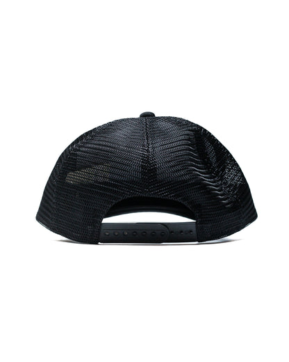 The Real McCoy's BA24003 Buco Mesh Cap  Engineers Black back